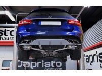 Capristo Mercedes C400 / C450 / C43 AMG AMG W205 Cat-back Exhaust